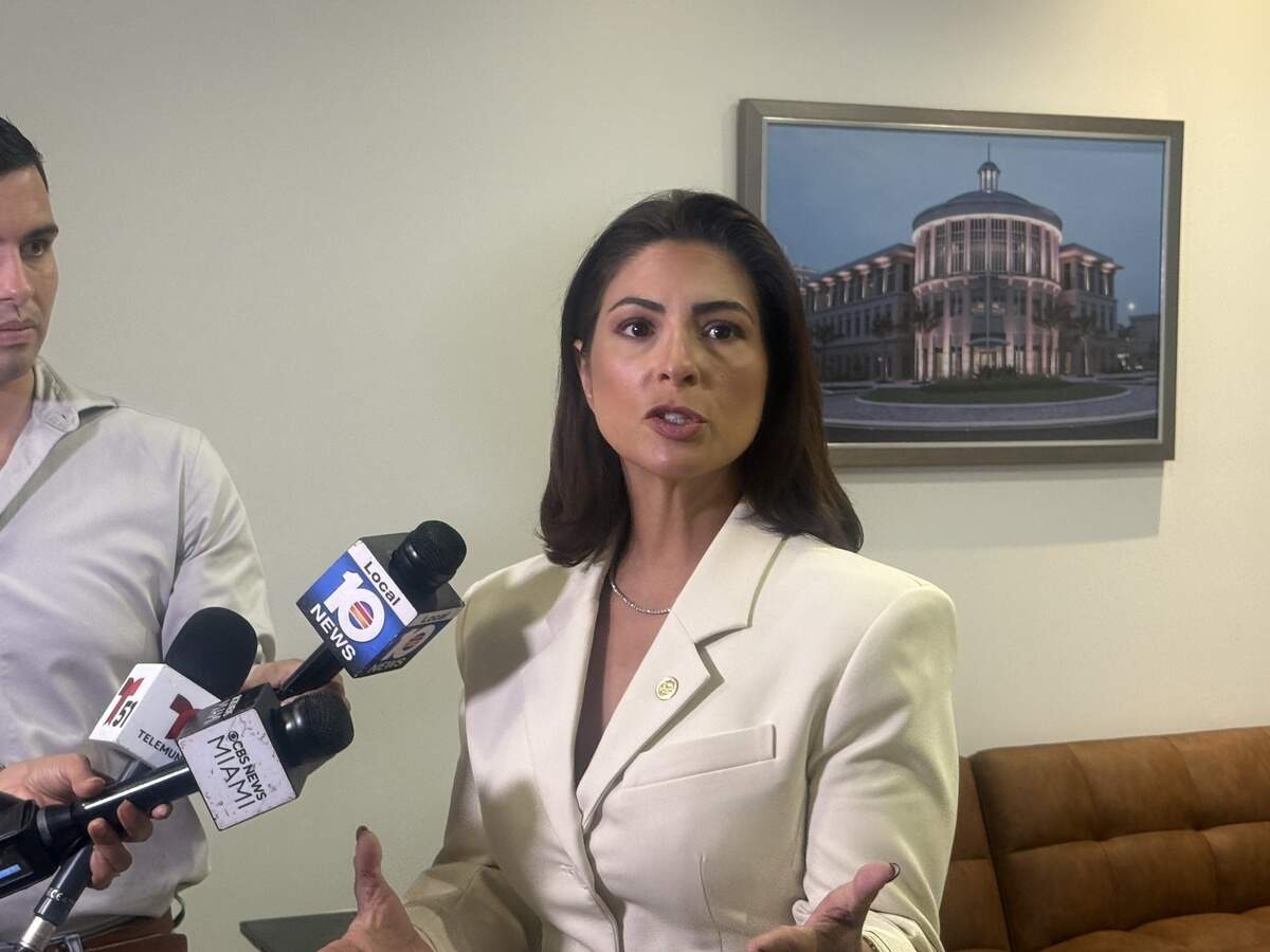 Mayor Christi Fraga responds to concerns about the 287(g) program’s impact on Doral on Oct. 7, 2026